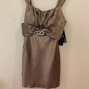 BCX new chocolate brown top with tags small